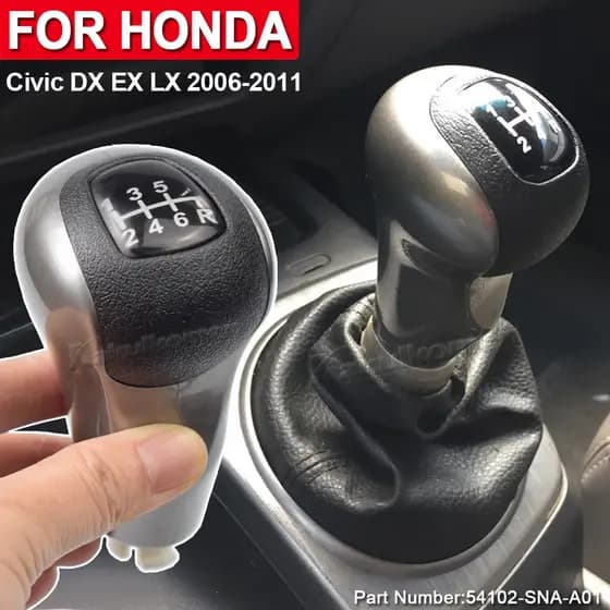 Compatível com Honda Civic DX EX LX 2006 2007 2008 2009 2010 2011, Alavanca de Câmbio Manual de 6 Velocidades X5HJ