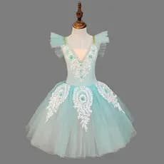 Crianças saia de balé tutu saia princesa saia gaze Pettiskirt saia de dança feminino desempenho traje prática