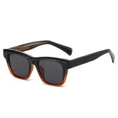 Óculos de Sol Polarizados CP Acetato para Homens e Mulheres, Lentes TAC em Cores Gradientes, Estrutura de Metal, Óculos