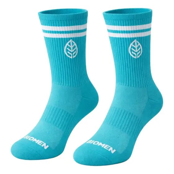 Kit 5 Pares De Meias Cano Alto Esportiva Academia Treino