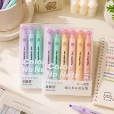 Marca Texto Marcador Pastel Patinha Dupla Ponta – Color Note