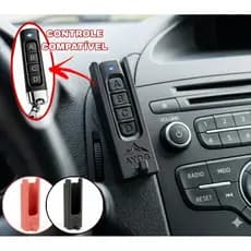 SUPORTE CONTROLE DE PORTÃO UNIVERSAL SLIM / SUPORTE PARA CONTROLE REMOTO DE PORTÃO PARA CARRO, CASA OU COMÉRCIO