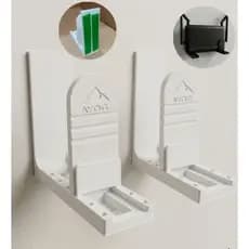 SUPORTE PARA ROTEADORES VARIADOS  COM ATÉ 7CM DE ESPESSURA / SUPORTE PARA ROTEADOR /SUPORTE PARA MODEM