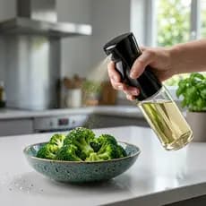 Kit 2 Spray De Vidro 240ml Para Azeite E Vinagre Borrifador Cozinha Gourmet Kit 2 Peças