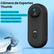 Câmera de Ação ABC A2071 5K Wi-Fi 64GB Full HD com 64gb incluso