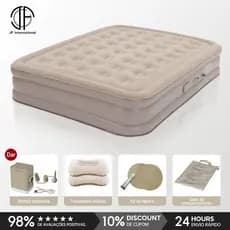 Double Inflatable Mattress Electric Pump Double Inflatable Bed Camping Mattress Inflatable Pump With Integrated Lithium