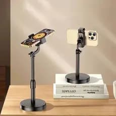 Tripod Stand for Table with Mini Pedestal Adjustable 360° Ideal for Recording Videos Table Tripod