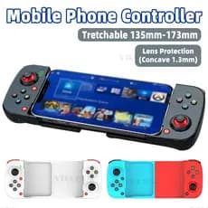 D3 Mobile Gamepad Para Android iOS Phone Game Controller Switch Control Stretch Joystick Com Macro COD PUBG