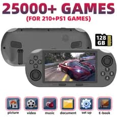 Console De Videogame SF3000 | Jogador De Jogos playstation/PS1/Super Nintendo Estação De 128 Gb Portatil Presente origin
