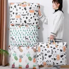 Bolsa Sacola Organizadora Flexível Closet Roupa Cobertor Casacos Armário