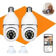 CÃ¡mera De Segurança  Giratória De Segurança De Vigilância IP Wi-Fi Visão Noturna FullHD
