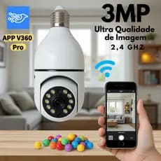 4 Unidades Câmera De Segurança IP44 Sem Fio Wi-Fi 360 À Prova D'água full HD PTZ fullHD V360 Pro App