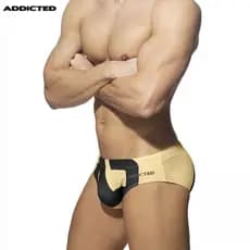 Sungas Masculina  Cavadas De nylon  Com Forro Respirável  Confortável E Moderno 26006