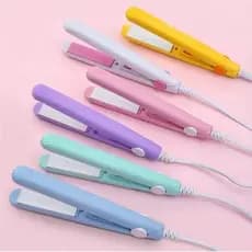 Mini Chapinha Prancha De Cabelo Pequena Portátil Chapinha Profissional Com Case Transporte Bivolt（Aparelhos --002）