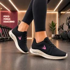 Tênis Feminino Masculino Academia Leve Macio Confortável Para Corrida Caminhada Treinos Diário