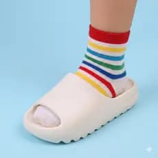 Chinelo Infantil Nuvem Eva Tratorado Leve Confortavel Masculino E Feminino Original