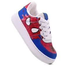 Tenis Infantil Casual Aranha Masculino Moda 20 ao 33