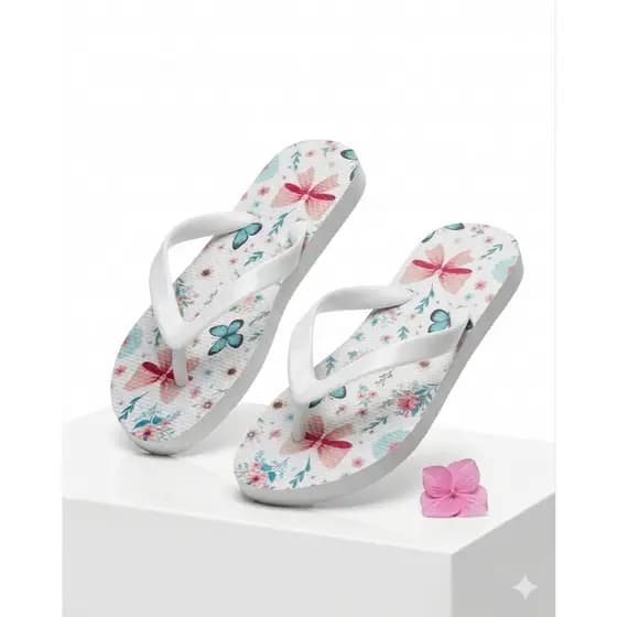 Chinelo Infantil Dedo Femininos Varias Estampas Verão Primavera