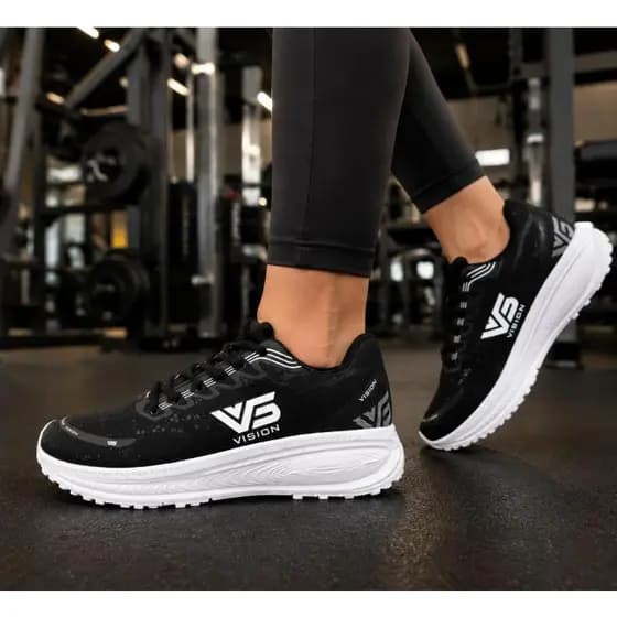Promoção Tênis Feminino Leve Macio Confortável para Caminhada e Academia