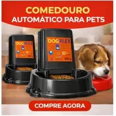 Pote De Ração Automático Cão E Gato Dog Flex 2L Grande Comedouro Gravidade Varias Cores Shopee