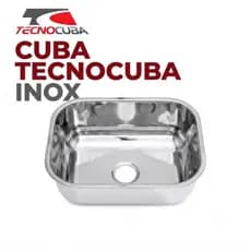 Cuba De Cozinha Tecnocuba Numero 1 Inox Pia Sobrepor E Embutir 46x30cm Oferta Envio Rápido
