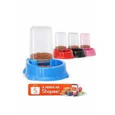 Comedouro Automático Para Pets Cães E Gatos Dog Flex Reservatório 2 Litros Dispenser Ração 800g