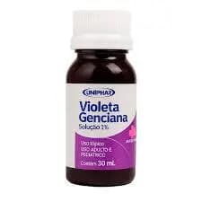 Violeta Genciana 30ml Solução 1% - Uniphar