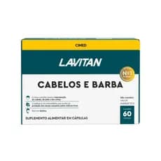 Lavitan Mais Hair Cabelos Barba Queda Intensa 60 Caps