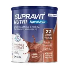 Suplemento Alimentar Supravit Nutri SupraSenior Sabor Chocolate 400g
