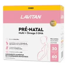 Lavitan Pré-natal Multivitamínico + Ômega 3 - 90 Cps