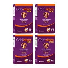 Calcivitam MDK Suplemento vitaminico e Mineral c/60 capsulas Calcio, Magnesio, Zinco