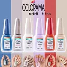 Esmalte Coleção Colorama Cremoso Retrô Lançamento (Escolha o seu)