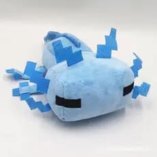 30cm Axolotl Rosa Azul Brinquedo de Pelúcia Macio Boneca de Animal de Desenho Animado para Crianças e Adultos Prêmio de
