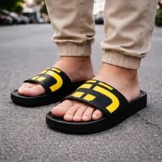 Chinelo Slide Masculino Premium Antiderrapante Leve Confortável