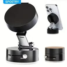 360°Suporte dobrável para celular Suporte magnético de adsorção de carro Envio rápido
