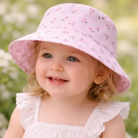 Chapéu Bucket Infantil Boné Menino e Menina Tamanho Único Sol Verão Ideal  18 meses a 4 Anos Circunferência Topo 49 CM