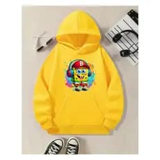 Moletom Infantil Bob Esponja Tv Globinho Casaco Criança Frio Menino Menina 4 ao 16