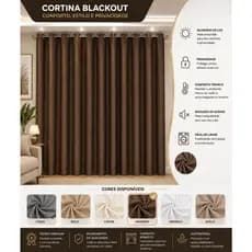 CORTINA BLACKOUT SALA Persiana Blecaute Janela em Tecido Premium CORTINADOS