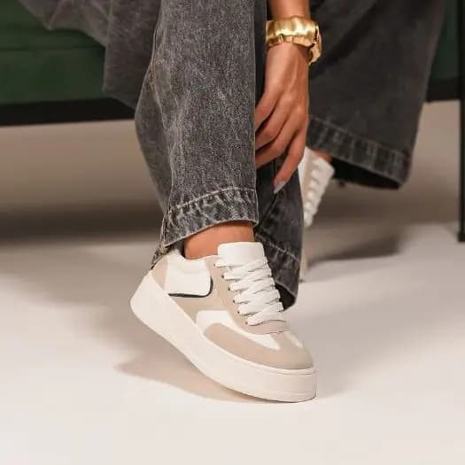 Tênis Feminino Casual Moderno Estiloso Leve Macio Confortável Dia A Dia Trabalho Acessível