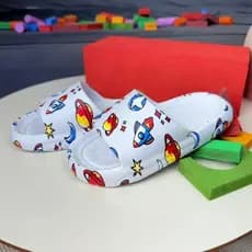 Chinelo Infantil Menino Slide Feminino Estiloso Moderno Confortável Leve Acessível Dia A Dia Unissex