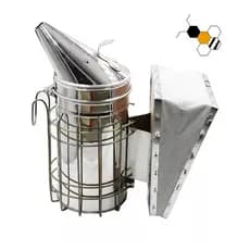 Fumigador Fumegador Fole Portatil Apicultor 27cm Abelha
