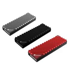 Dissipador Calor Alumínio Gaveta Ssd M.2 Nvme 2280 Pc Computador Ps5