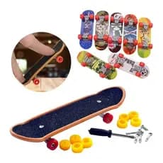 Skate De Dedo Fingerboard Brinquedo Presente Lixa Variado