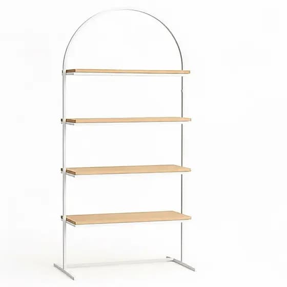 Prateleira Romano 4 Andares 1,70m X 60cm BRANCO