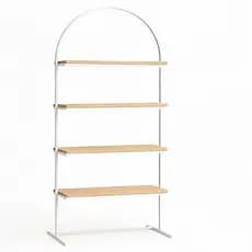 Prateleira Romano 4 Andares 1,70m X 60cm BRANCO