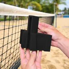Suporte Celular para Rede Filmar Jogos Beach Tennis Padel Vôlei Futvolêi