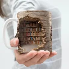 Caneca Personalizada Tema Livros