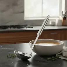 Concha De Cozinha Inox Para Feijão Caldos Sopas Terrina Gourmet Profissional