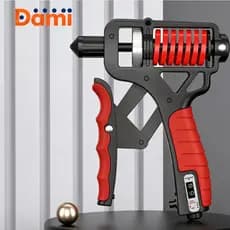 Hand Grip Metal 5-165 kg Ajustável com Contador, Aparelho de Força para Treinamento de Antebraço e Mãos
