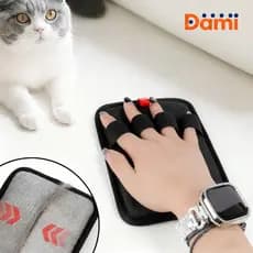 Luva para Remoção de Pelos de Pets Macia para Gatos e Cães Lavável Remove Pelos de Sofás e Roupas